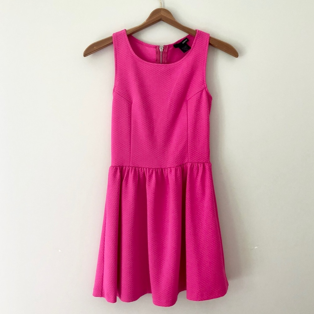 Aqua Shift Dress